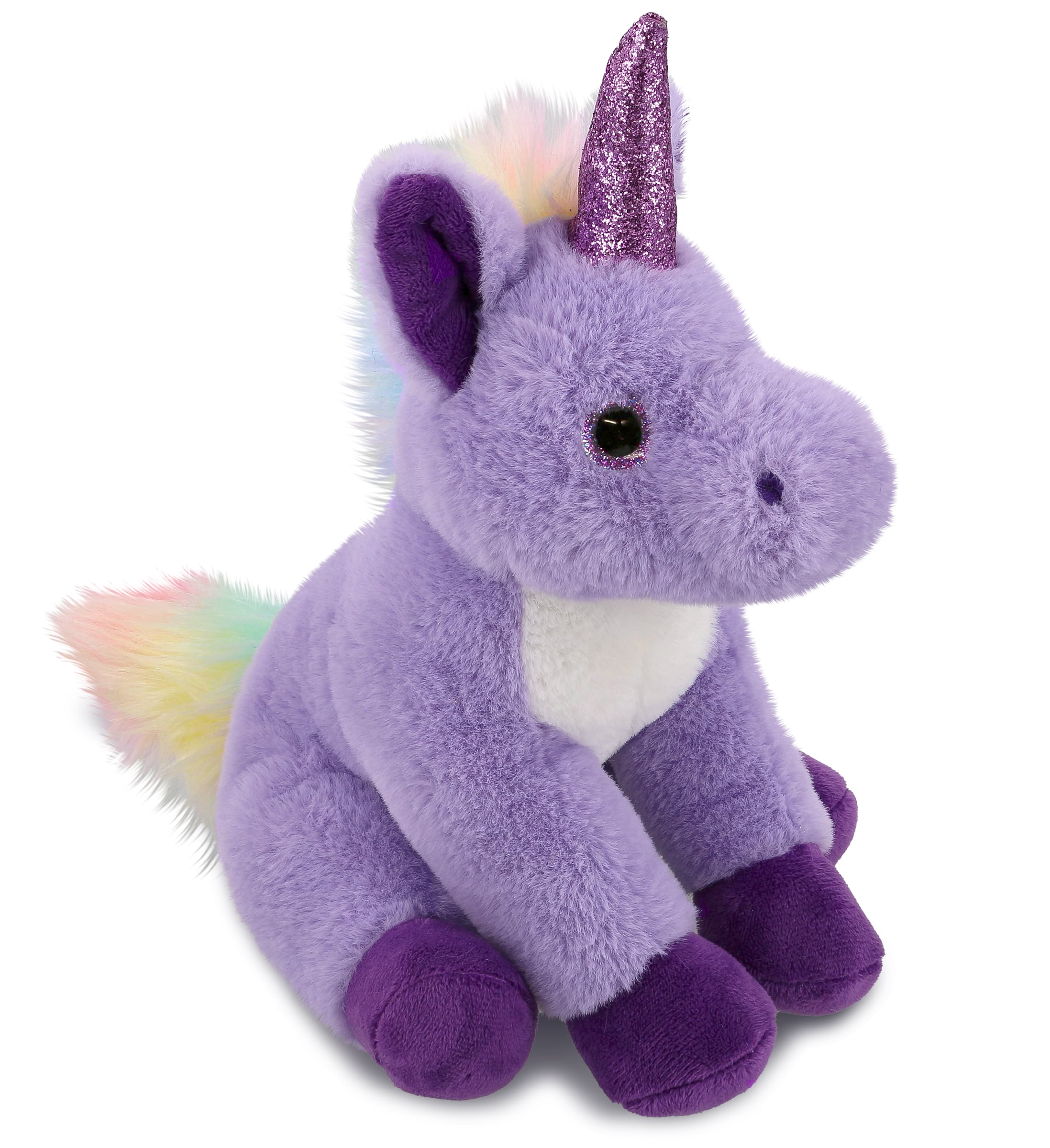 DolliBu Plush Purple Unicorn Stuffed Animal Soft Huggable Unicorn