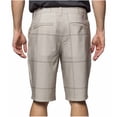 thumbnail image 2 of Hang Ten Mens Cruze Hybrid Flat Front Short (30, Khaki), 2 of 3