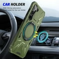 thumbnail image 6 of Rotatable  Ring Case for Galaxy S23 Plus,Compatible with MagSafe with 360° Ring Stand Shockproof Phone Cover Case for Samsung Galaxy S23 Plus Green, 6 of 12