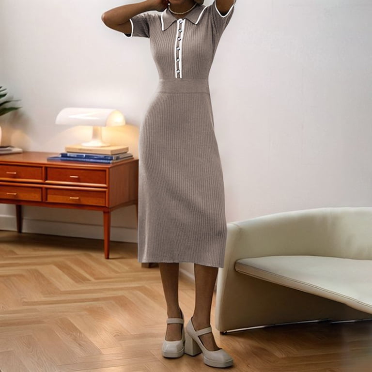 short sleeve maxi sweater dress Rust Short Sleeve Maternity Maxi Sweater Dress