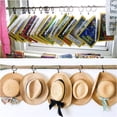 thumbnail image 6 of 42 Pack Curtain Rings with Clips 1.26" Interior Diameter,Metal Drapery Ring with Clips Compatible with up to 1 inch Drapery Rod,Strong Vintage Decorative Rustproof Drapery Ring with Hooks(Black), 6 of 8