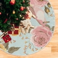 thumbnail image 5 of FMSHPON FlowerBird Xmas Christmas Tree Skirt Stand Mat for Holiday Party Decoration Indoor Outdoor 36 inches, 5 of 6