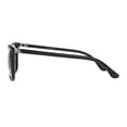 thumbnail image 3 of Polarized Mens Luxury Designer Rectangular Fashion Sunglasses Matte Black Gunmetal Green, 3 of 4