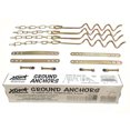 thumbnail image 2 of XDP Recreation Swing Set Trampoline & Patio Furniture Metal Anchor Kit (4 Pack), 2 of 6