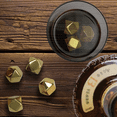 thumbnail image 5 of 8 cubos fríos reutilizables de acero inoxidable con forma de diamante que incluyen pinzas con punta de silicona a juego, 5 of 5