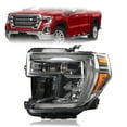 thumbnail image 3 of Labwork Headlight Assembly Replacement for GMC Sierra 1500 2019 2020 2021 GM2502495 84772473 Driver Side Halogen with DRL, 3 of 8