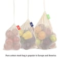 thumbnail image 4 of Bolsa de malla Inteprter con cordón para frutas y verduras algodón 30x40cm, 4 of 6