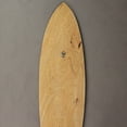 thumbnail image 3 of Zeckos Natural Wood Surfboard Decorative Wall Hanging 32 inch, 3 of 5