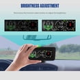thumbnail image 4 of Car Inclinometer Level Tilt Meter, Digital HUD GPS Speed Slope Meter, Real-timie Speed, Vehicle tilt/Pitch Angle, Battery Voltage with HD LCD Display, 4 of 8