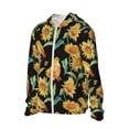 thumbnail image 2 of Daiia Sunflowers And Bird UPF 50+ Sun Protection Hoodie Jacket Lightweight Long Sleeve Sun Shirt for Women Men with Pocket Hiking Outdoor-XX-Large, 2 of 9