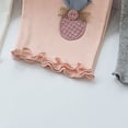 thumbnail image 6 of Tfken Girls Kids Shorts Soft Casual Stretchy Comfortable Daily Wear Breathable Lightweight Play leggings Outfit Pink Size 9-10 Years, 6 of 7