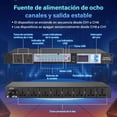 thumbnail image 3 of Controlador De Secuencia Potencia 10 Enchufes 8 Vías Con Usb, 3 of 6
