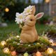 thumbnail image 1 of Adornos de Pascua, adornos de Pascua para exteriores, conejito realista, figura de conejo blanco, decoración de jardín, artesanías de resina, decoraciones de Pascua, adornos de conejo de resina, 1 of 6