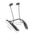 thumbnail image 3 of Bouanq School Supplies Bluetooth Headphones Wireless Bluetooth Headphones Neck Hanging In-Ear Type Sports Running Ultra-Long Life Headphones Headphones for Kids for School, 3 of 7