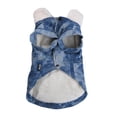 thumbnail image 1 of Greeniant Ropa para mascotas Abrigo de algodón engrosado Ropa para mascotas Chaquetas de disfraces pequeños Elegante decoración hermosa para el Ropa para mascotas Azul SG Greeniant PT000684-05, 1 of 6