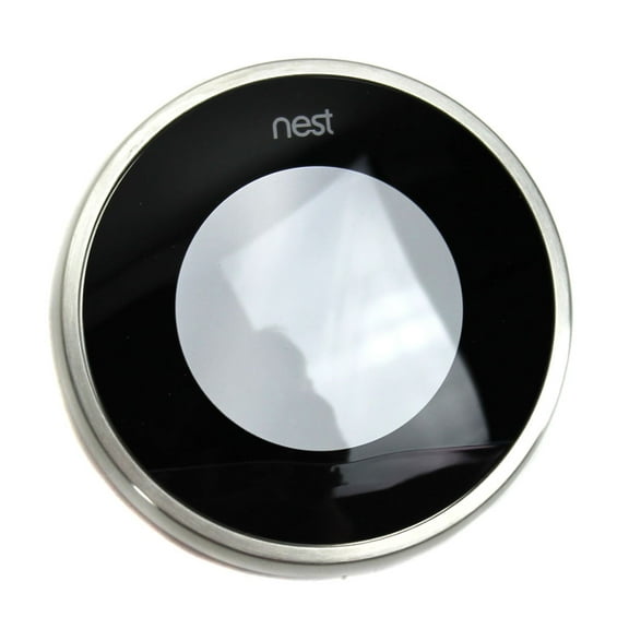 Nest Learning 2nd Generation Heating Cooling Smart Thermostat, Stainless Steel