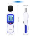 thumbnail image 2 of Ejoyous Sound Level Meter, Portable Digital Decibel Meter Audio Noise Measurement 30-130dBA, MA, 2 of 4