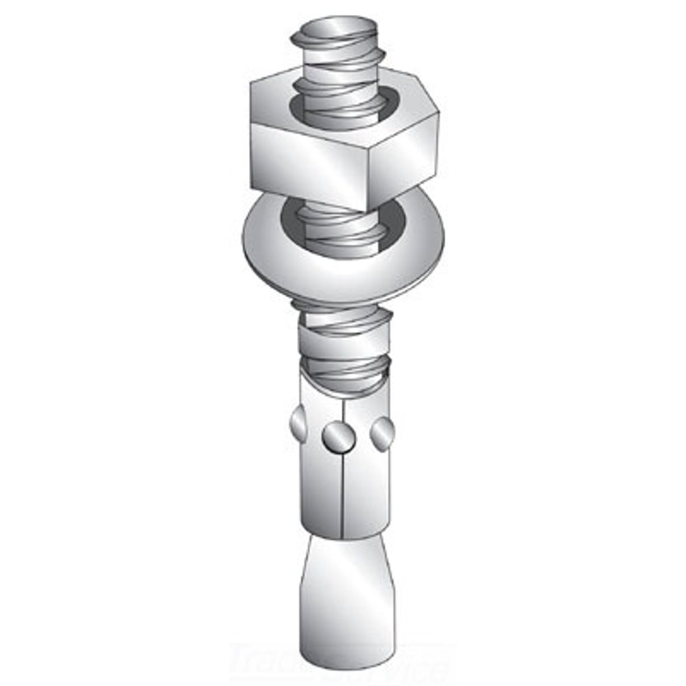 Cully 62052J 1/4X31/4 STUD Wedge Anchor (100Pack)