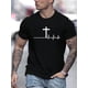 thumbnail image 1 of Camiseta deportiva informal de moda y estilo para hombre, camisetas, top, camiseta deportiva de ocio, 1 of 5