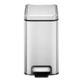 thumbnail image 2 of Bote de basura Hometrends Modelo con Pedal Color Metal rectangular 10 Litros, 2 of 4
