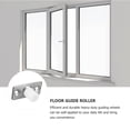 thumbnail image 3 of UPOUART 1Pcs Rouleau Rond en Nylon Blanc pour Volets Coulissants 4.30X2.00X2.00CM, 3 of 8