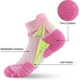 thumbnail image 2 of TACYKIBD Womens Trainer Running Socks,Anti Blister Sports Socks for Ladies Size 4-7,Cushioned Breathable Ankle Athletic Socks 5 Pairs, 2 of 7