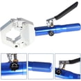 thumbnail image 5 of SEBLAFF Hydraulic Hose Crimper Manual A/C Hose Crimper Kit Air Conditioning Repaire Handheld Hydraulic Hose Crimping Tool with 7 Die Set Fit for Barbed and Beaded Hose Fittings, 5 of 7