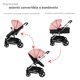 thumbnail image 5 of Carriola de Viaje para Bebe Plegable Ligera con Portabebe-Rosa, 5 of 9