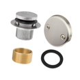 thumbnail image 4 of deevoka Bathtub Drain Tip Anti Clogging Tub Drain Trim Set for Bedroom Bathroom Sink Brushed, 4 of 9