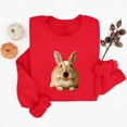 thumbnail image 5 of Zxlsdmn Womens Long Sleeve Sweatshirts Comfy Crew Neck Pullover Tops Trendy Graphic Sweatshirt Casual Drop Shoulder Fall Winter Sweat Shirts L, 5 of 5