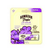 Angle View: Hawaiian Tropic Moisturizing Lip Balm Sunscreen, SPF 45 .14 oz