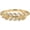 925 Sterling Silver, variant on Marquise Leaf Band CZ Diamond Ring for Women, Simulated Diamond Twig Design, 14K Solid Gold Plated Nature Inspired Ring