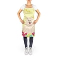 thumbnail image 2 of Carolines Treasures BB6030APRON Easter Eggs Samoyed Apron, 2 of 4