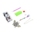 thumbnail image 3 of Peinture en Strass, Motif Abeille, Art en Strass pour Cadeau pour Pendentif, 3 of 7