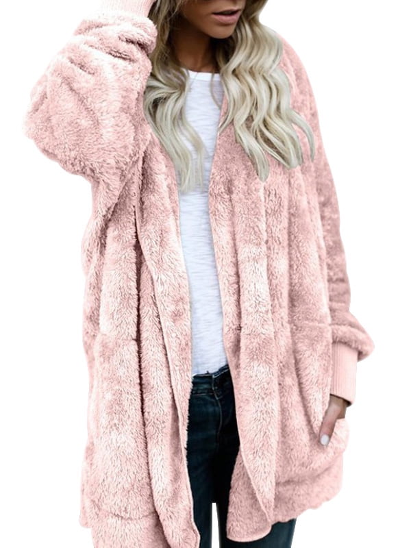 fluffy jacket walmart