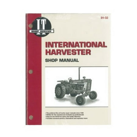 Case International Repair Manual - SMIH32 Case International Harvester Farmall Shop Manual 21206 21256 21456 2706 +