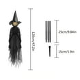 thumbnail image 2 of 4 Ft Light Up Witch Stakes Halloween Decor Set of 3 - Multi-Color LED Scary Witches for Outdoor Yard, Haunted House Garden Lawn Decorations with Ground Stakes, 2 of 2