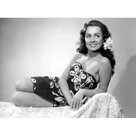 43x17in Laminated Susan Cabot 2 Photographic Print Poster American film, stage, and television actress