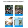 thumbnail image 7 of Portable Camping Toilet, Foldable Toilet for Adults, Porta Potty with Thick Black Garbage Bag for Outdoor Emergency, Waterproof Luggable Loo, Hiking, Car, Travel (Black ), 7 of 7
