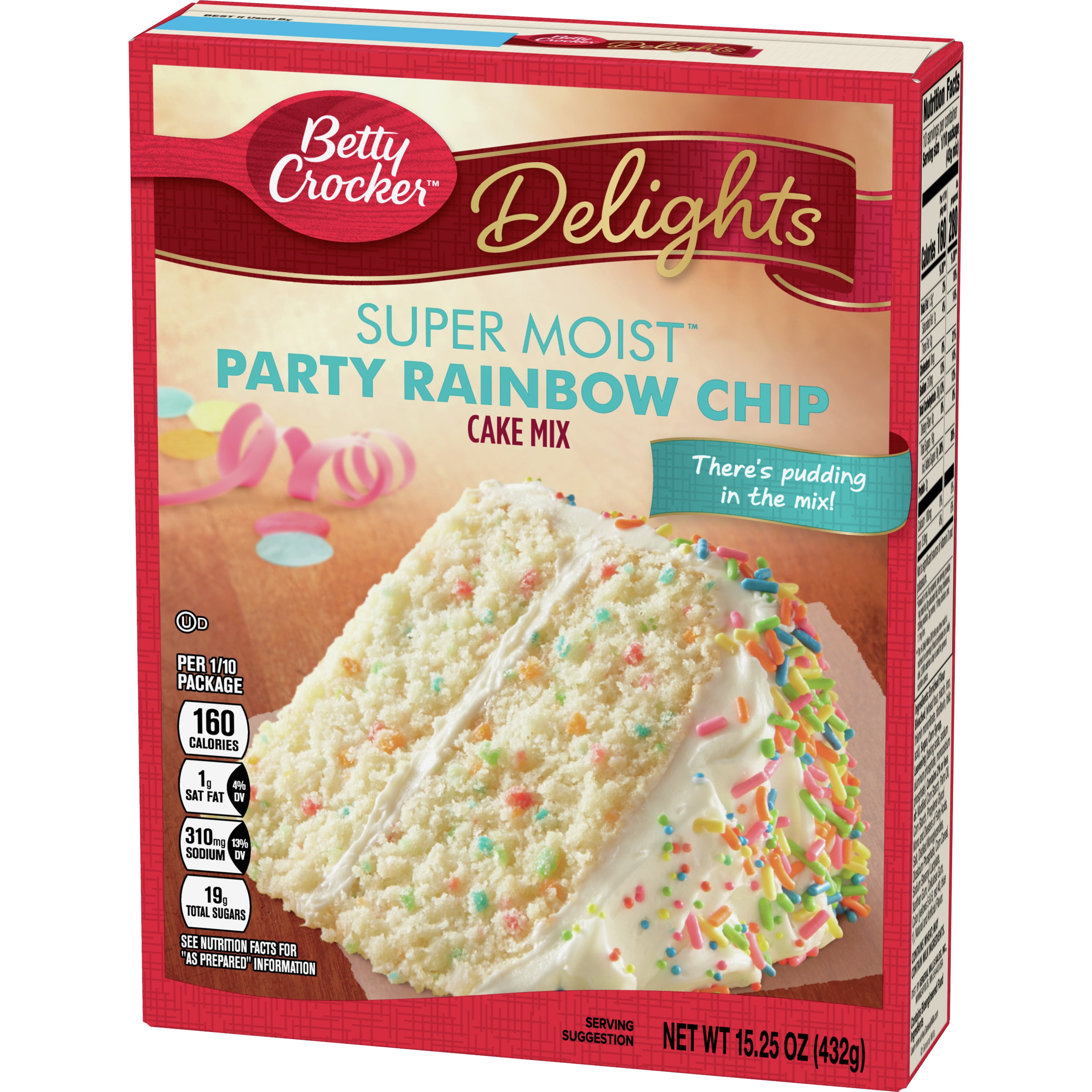 Dash Cake Mix With Rainbow Sprinkles, Cinnamon Sugar, And Chocolate Chip  Mix-ins : Target