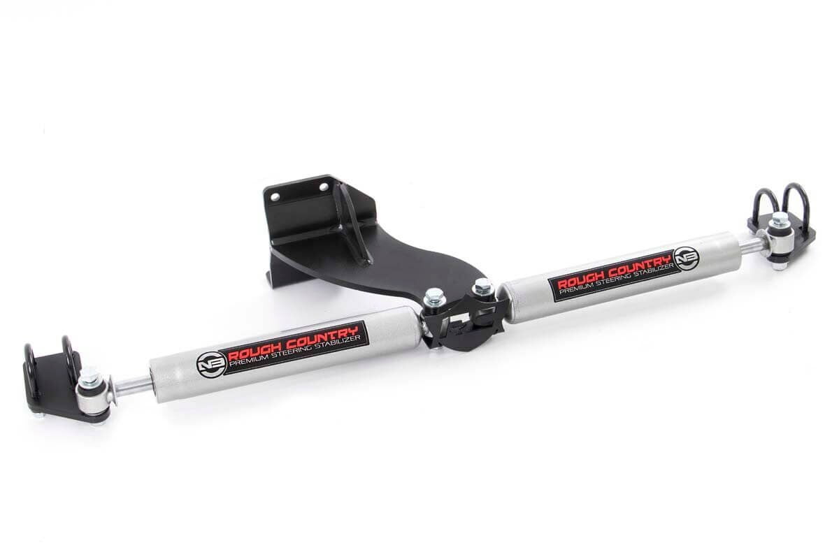 Rough Country N3 Dual Steering Stabilizer (fits) 20142020 Ram Truck