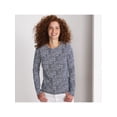 thumbnail image 3 of Lands' End Women's Petite Cotton Rib T-shirt, 3 of 3