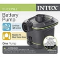 thumbnail image 5 of Intex Quick-Fill Battery Operated Portable Air Pump, Inflates & Deflates, Black, 5 of 5