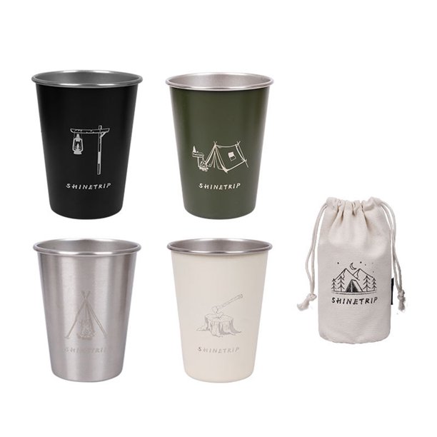 Jarra para Vino Hugtrwg Acero Inoxidable 4x Barbacoa Acampada