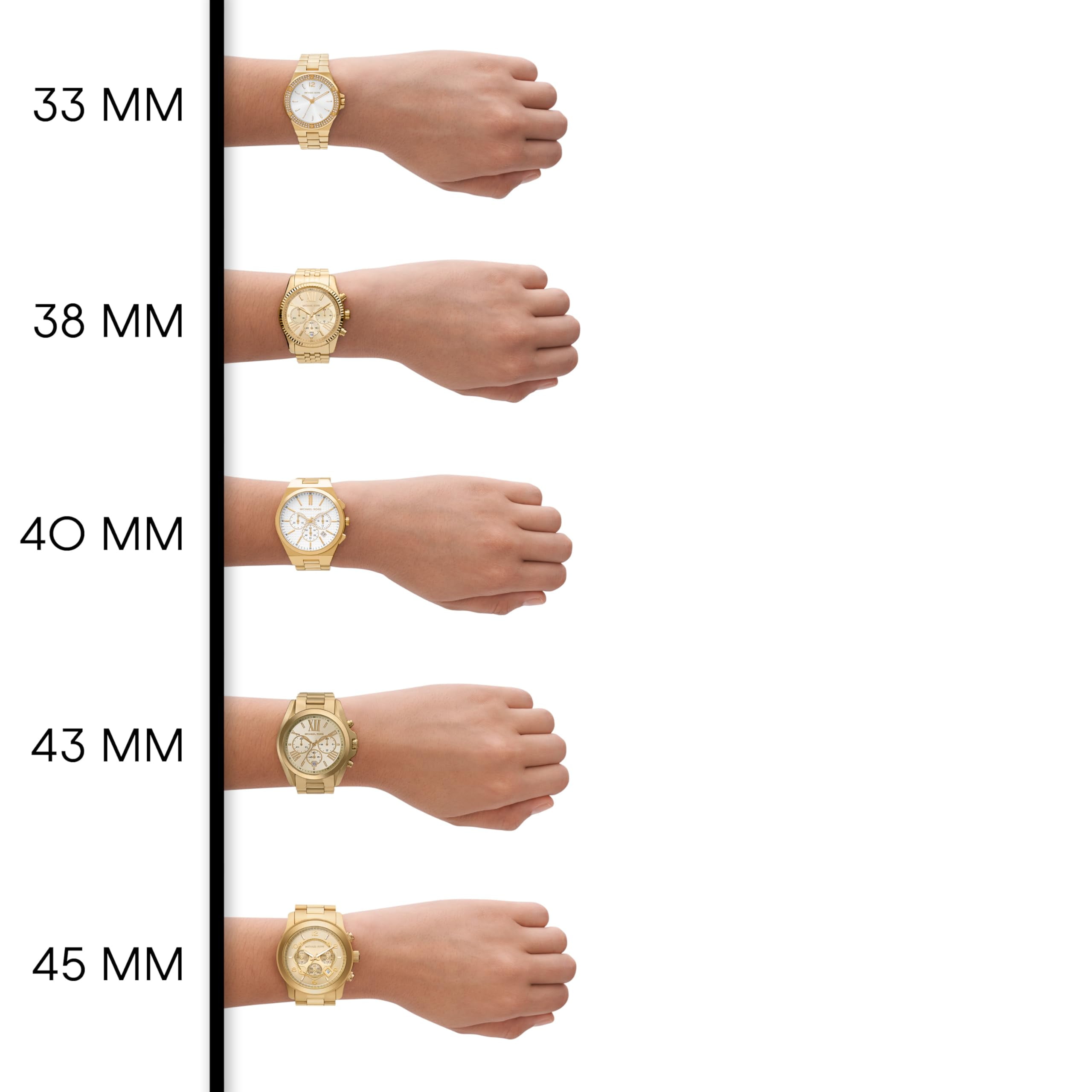 Michael Kors Women's Runway Gold Dial Watch - MK7323