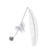 thumbnail image 5 of Marcapáginas de plumas de metal clásico de estilo chino, lindo material de latón, mariposa, flor eterna, regalos de papelería creativos, 5 of 5