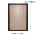thumbnail image 2 of RUNROTOO Picture Frame Wood Solid Wood Wall Hanging for Home Studio 1Set, 2 of 6
