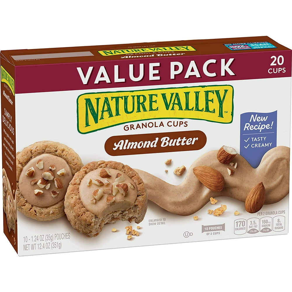 Nature Valley Almond Butter Granola Cups, 12.4 oz