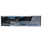 Nano Titanium And Ceramic Curling Iron - Model # BNT100SC - Grey/Blue by BaBylissPRO for Unisex - 1 Inch Curling Iron