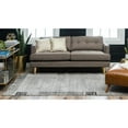 thumbnail image 6 of Unique Loom Del Mar Collection Area Rug - Sarah (7' 10" x 11' 4" Rectangle Light Gray/Gray), 6 of 7